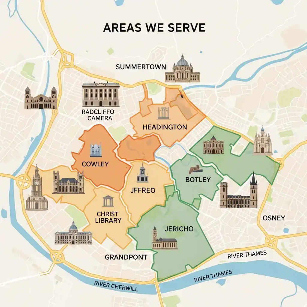 areas served for risk Assessments in Oxford