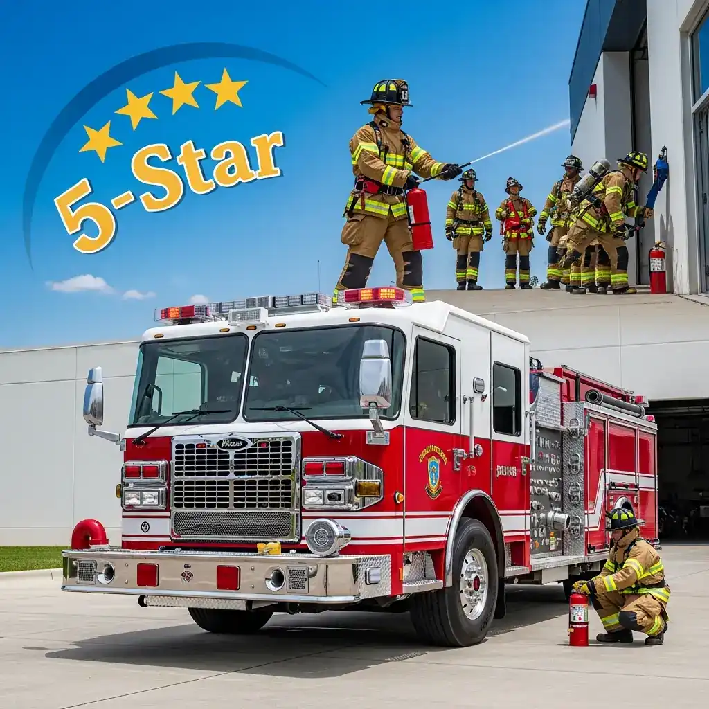 Rated 5 star fire safety team